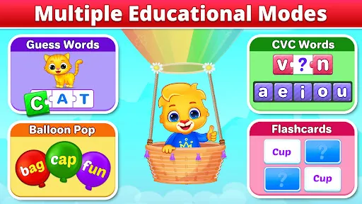 Gameplay screenshot 2 from Spelling & Phonics: Kids Games - Educational game